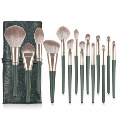 14 PCS Makeup Brushes Set Makeup Eye Shadow Foundation Powder Eyeliner Eyelash Lip Make Up Brush Cosmetic Beauty Tool Kit